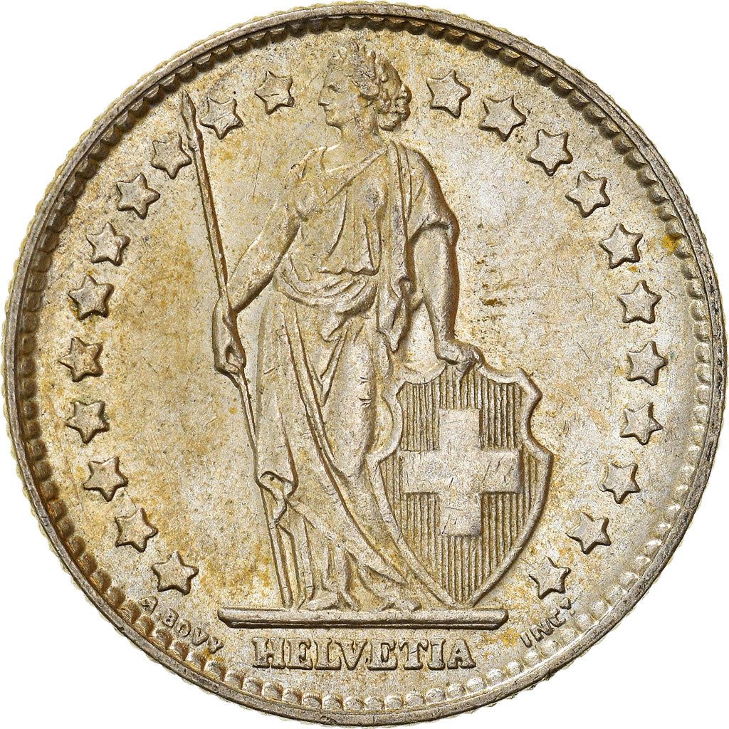 Switzerland Coin Swiss 1 Franc | Helvetia | KM24 | 1875 - 1967