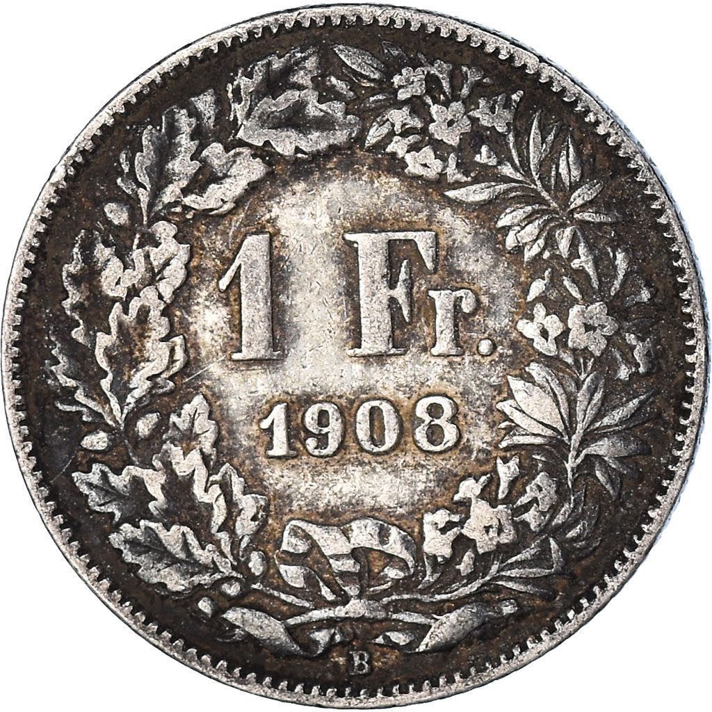 Switzerland Coin Swiss 1 Franc | Helvetia | KM24 | 1875 - 1967