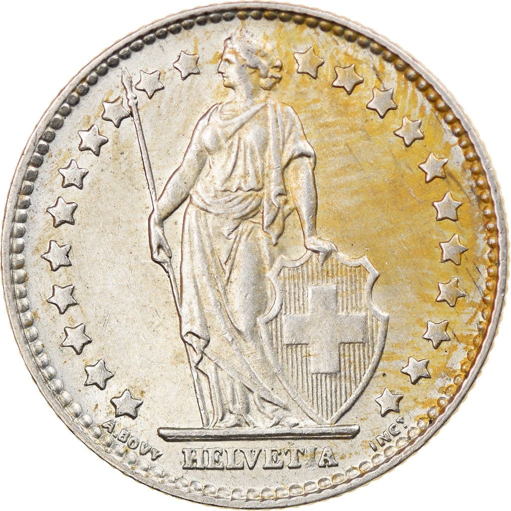 Switzerland Coin Swiss 1 Franc | Helvetia | KM24 | 1875 - 1967