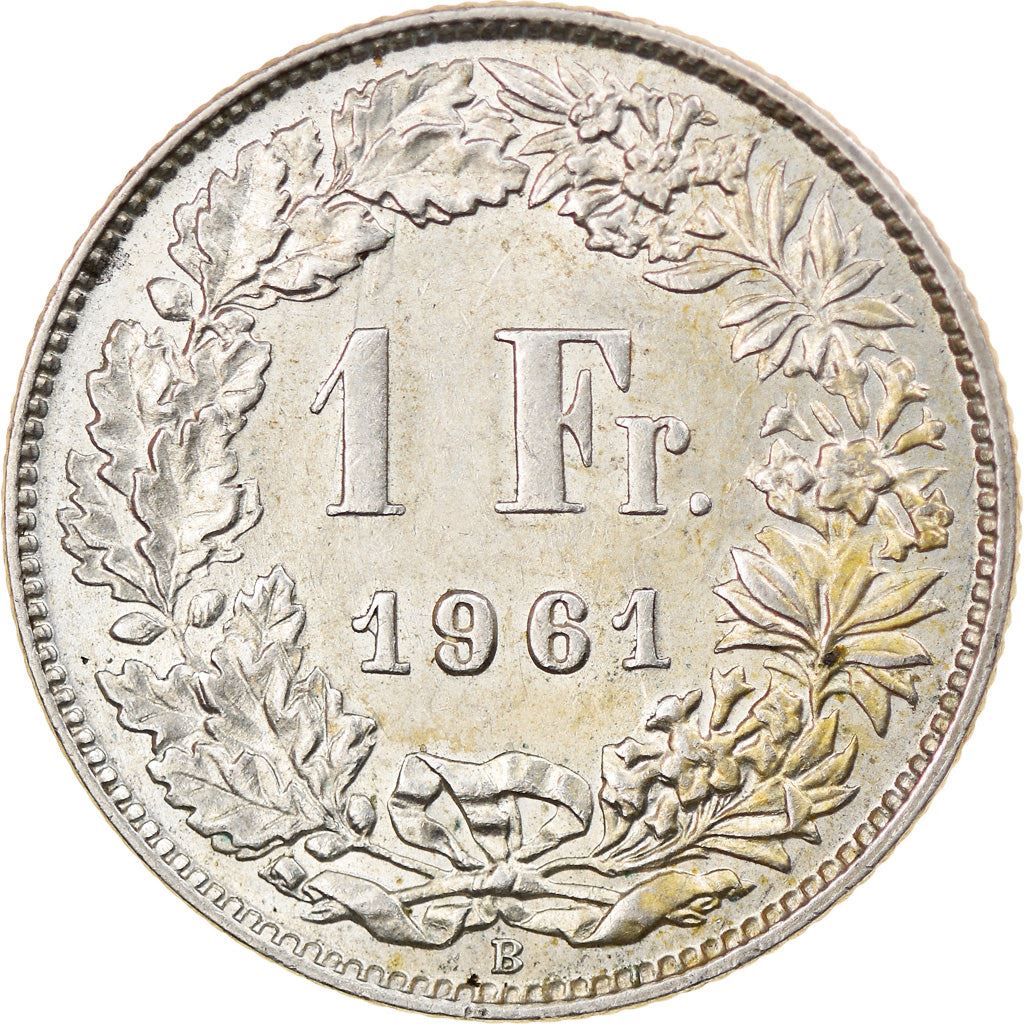 Switzerland Coin Swiss 1 Franc | Helvetia | KM24 | 1875 - 1967