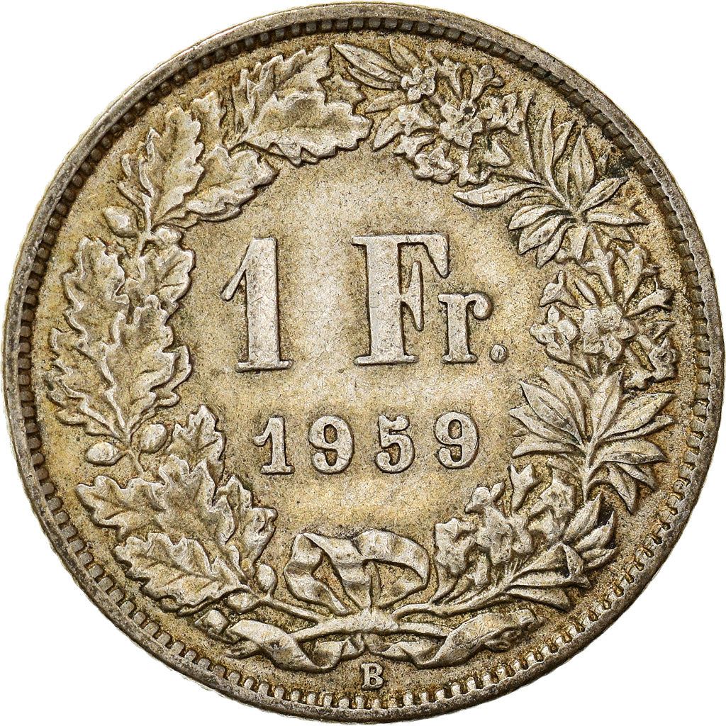 Switzerland Coin Swiss 1 Franc | Helvetia | KM24 | 1875 - 1967