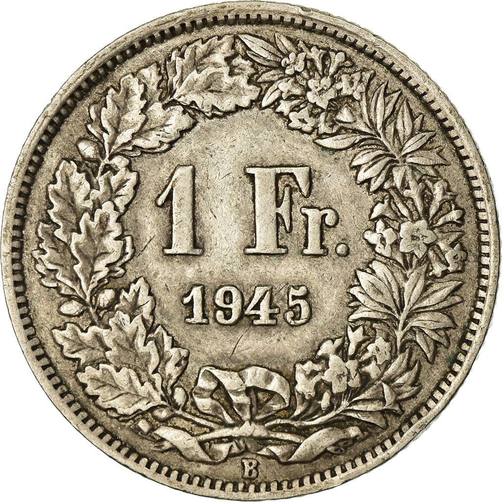 Switzerland Coin Swiss 1 Franc | Helvetia | KM24 | 1875 - 1967