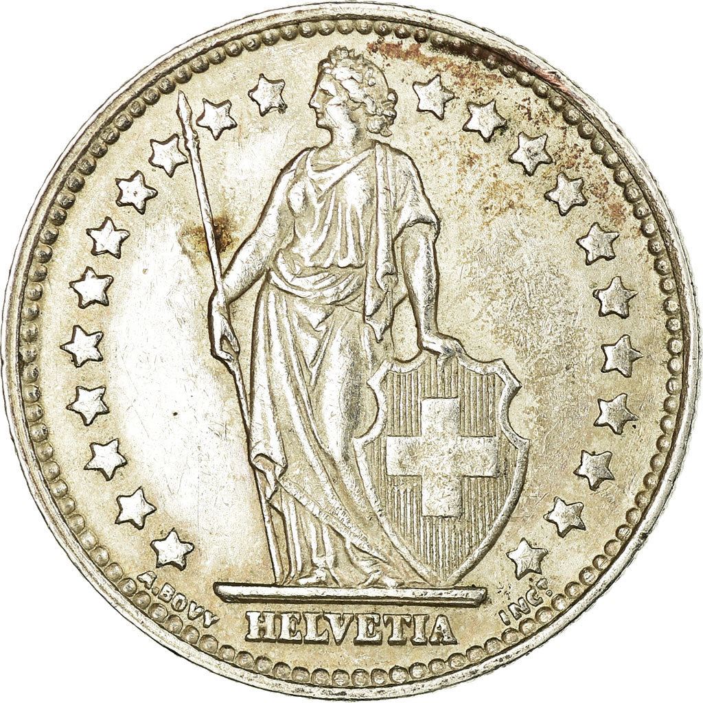 Switzerland Coin Swiss 1 Franc | Helvetia | KM24 | 1875 - 1967