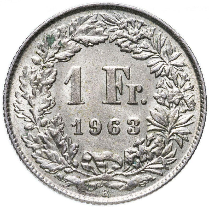 Switzerland Coin Swiss 1 Franc | Helvetia | KM24 | 1875 - 1967