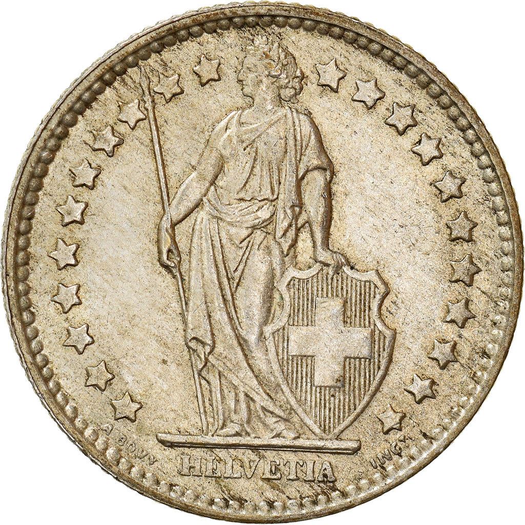 Switzerland Coin Swiss 1 Franc | Helvetia | KM24 | 1875 - 1967