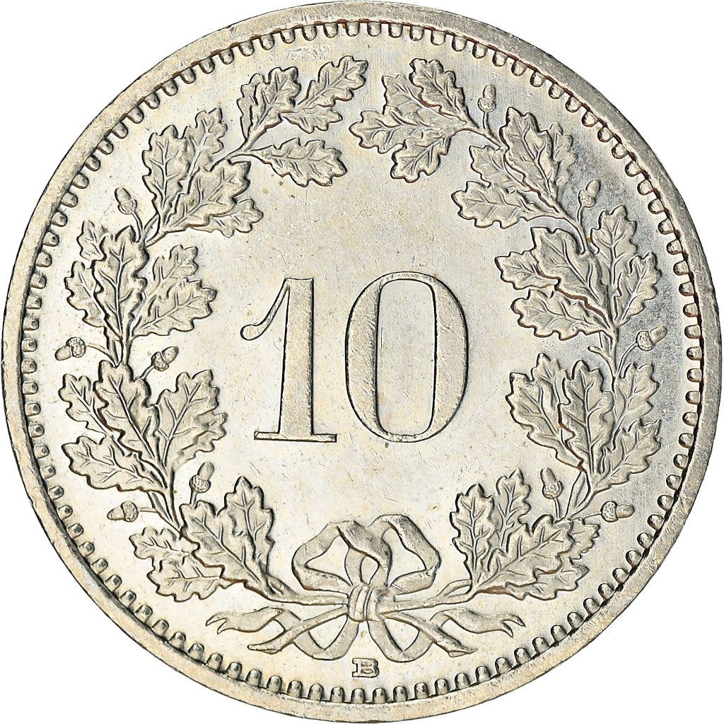 Switzerland Coin Swiss 10 Rappen | Goddess of Liberty Libertas | KM27 | 1879 - 2021