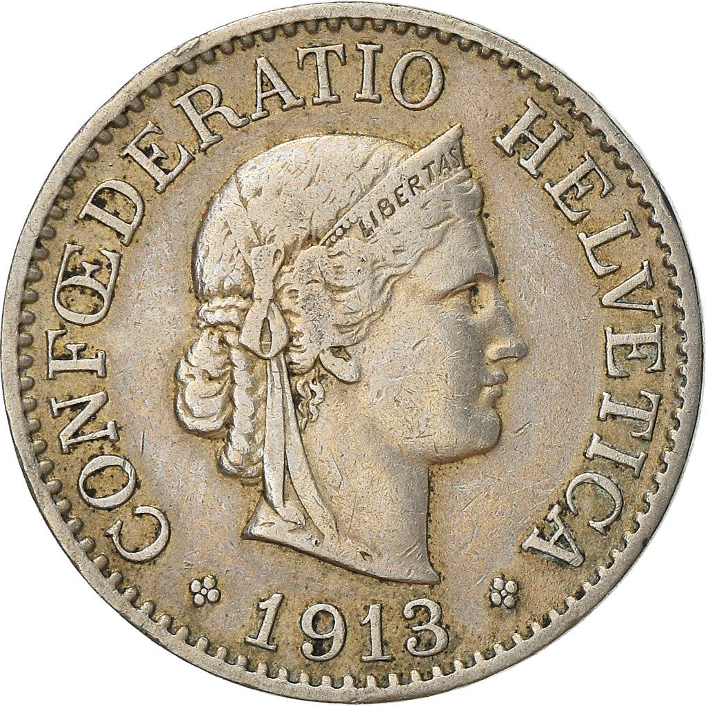 Switzerland Coin Swiss 10 Rappen | Goddess of Liberty Libertas | KM27 | 1879 - 2021