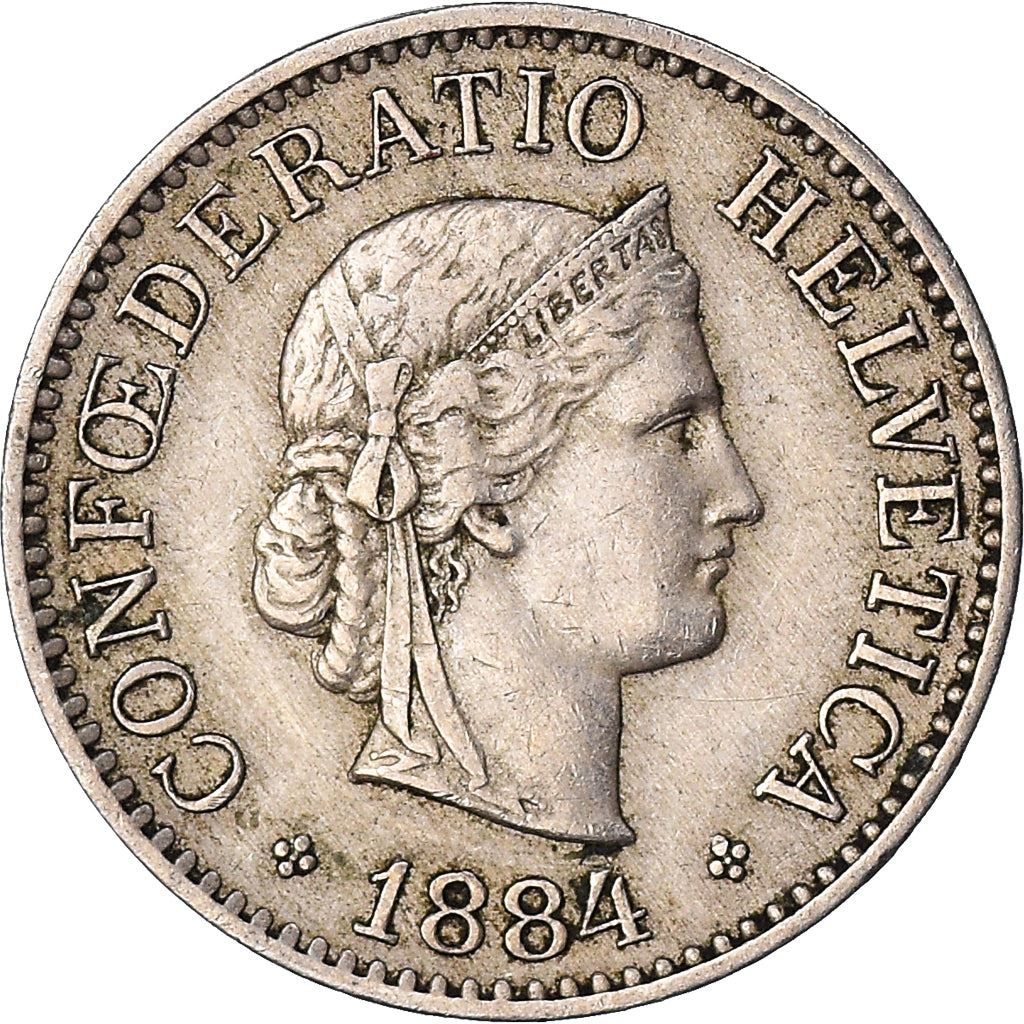 Switzerland Coin Swiss 10 Rappen | Goddess of Liberty Libertas | KM27 | 1879 - 2021