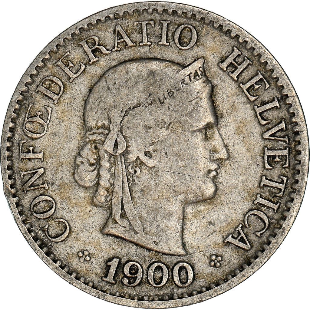 Switzerland Coin Swiss 10 Rappen | Goddess of Liberty Libertas | KM27 | 1879 - 2021