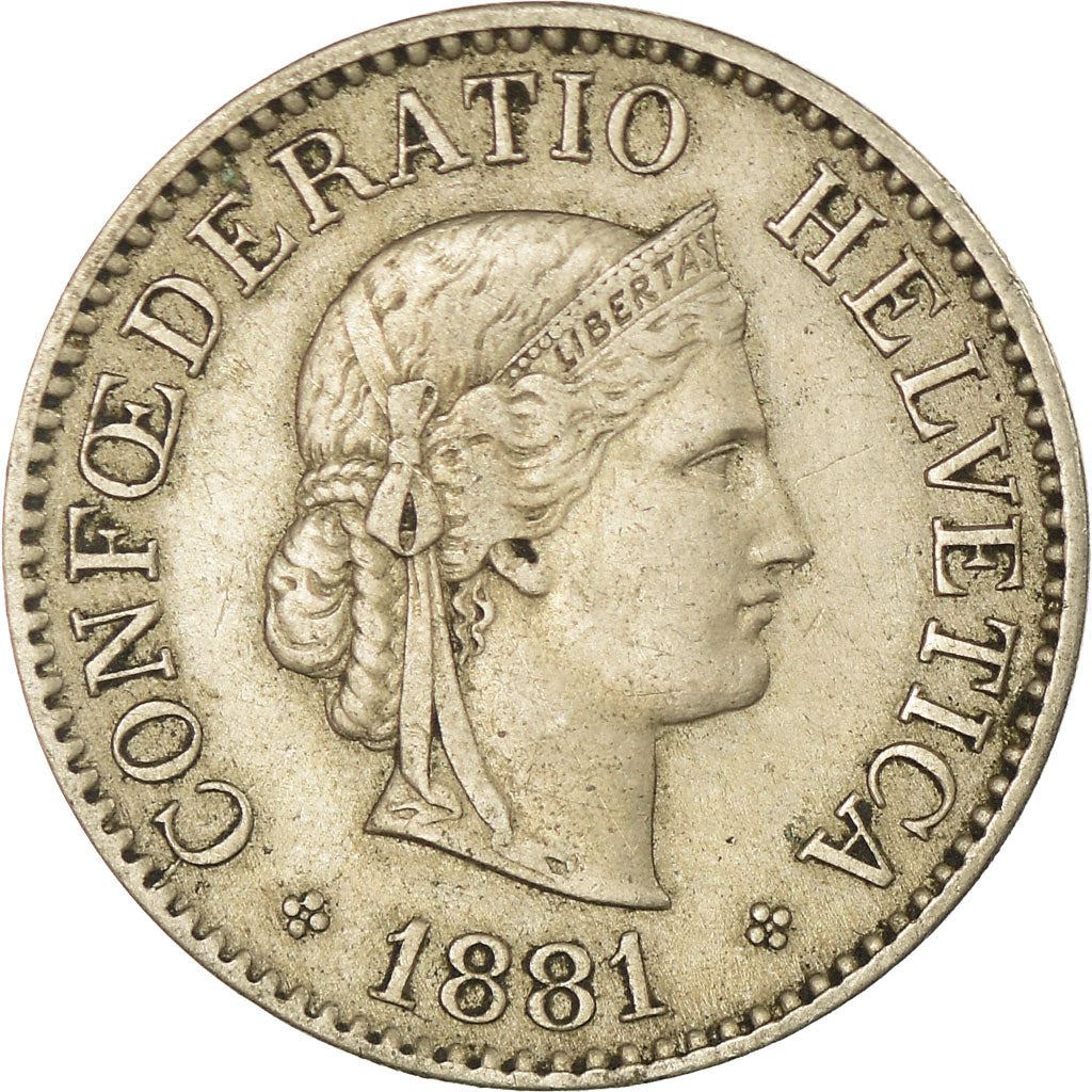 Switzerland Coin Swiss 10 Rappen | Goddess of Liberty Libertas | KM27 | 1879 - 2021