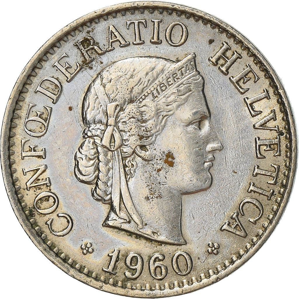 Switzerland Coin Swiss 10 Rappen | Goddess of Liberty Libertas | KM27 | 1879 - 2021