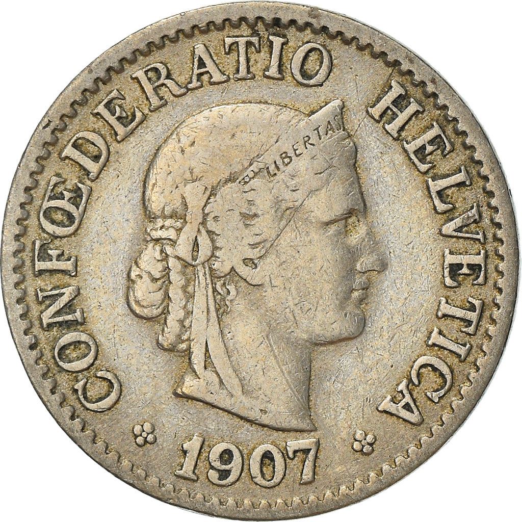 Switzerland Coin Swiss 10 Rappen | Goddess of Liberty Libertas | KM27 | 1879 - 2021