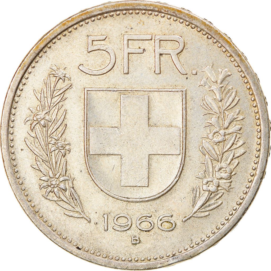 Switzerland Coin Swiss 5 Francs | Composer Paul Burkhard | KM40 | 1931 - 1969