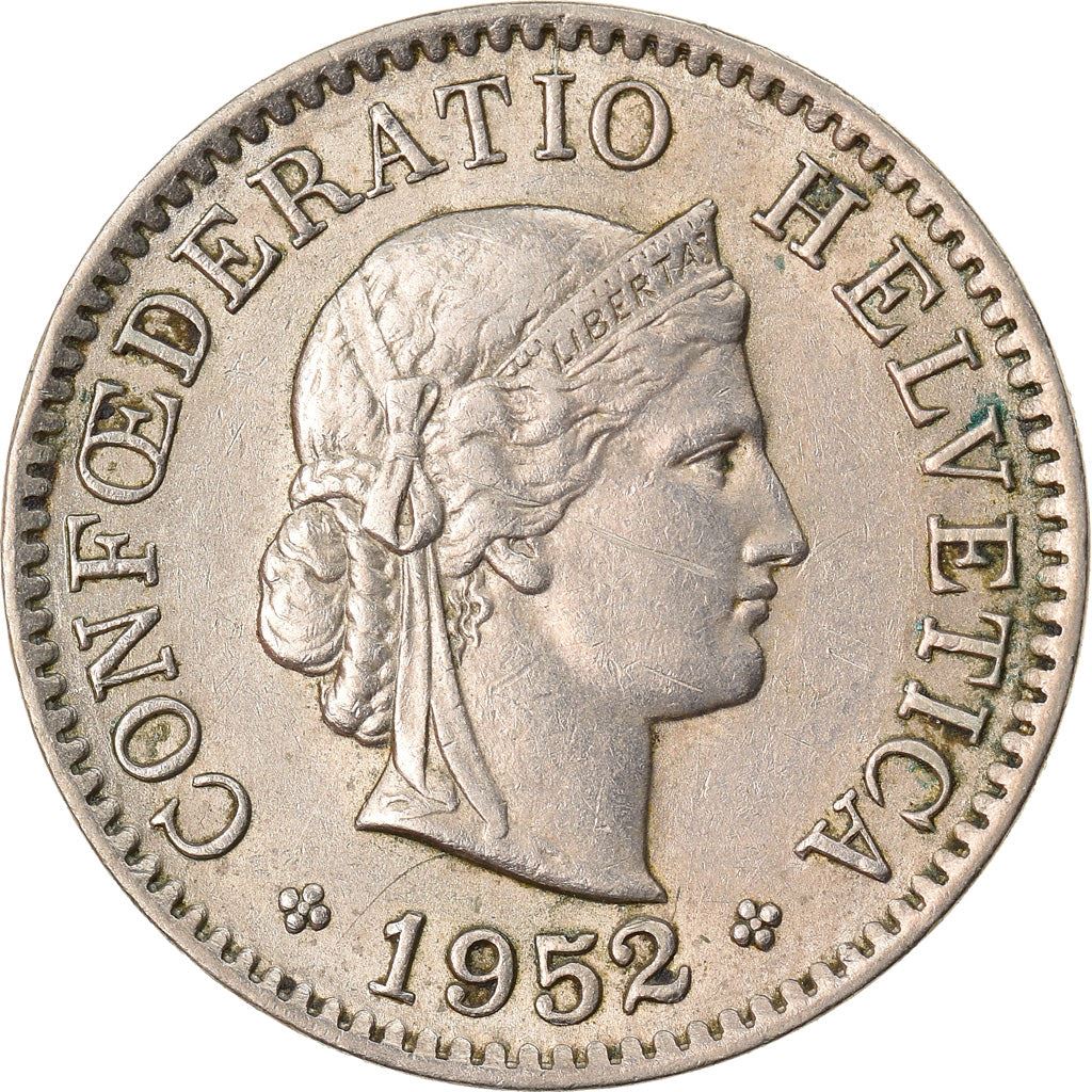 Switzerland Coin Swiss 5 Rappen | Goddess of Liberty Libertas | KM26 | 1879 - 1980