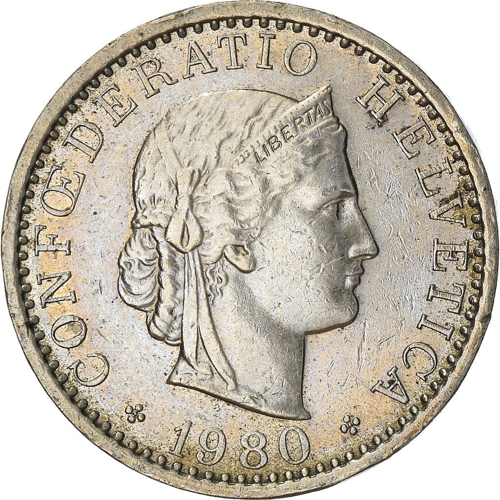 Switzerland | Swiss | 20 Rappen Coin | Goddess of Liberty Libertas | KM29a | 1939 - 2021