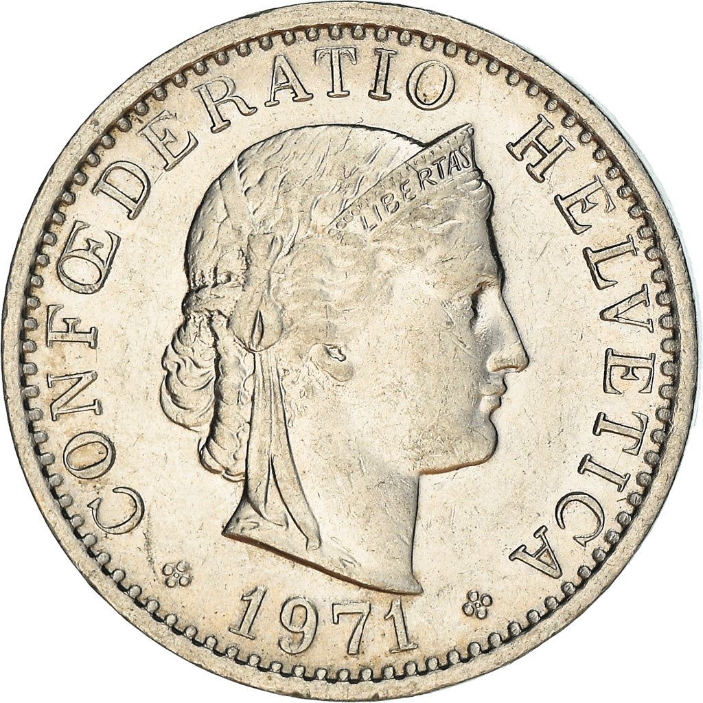 Switzerland | Swiss | 20 Rappen Coin | Goddess of Liberty Libertas | KM29a | 1939 - 2021