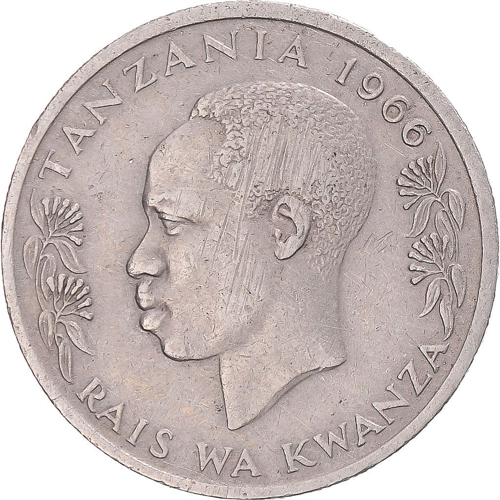 Tanzania | 50 Senti Coin | Rabbit | Km:3 | 1966 - 1984