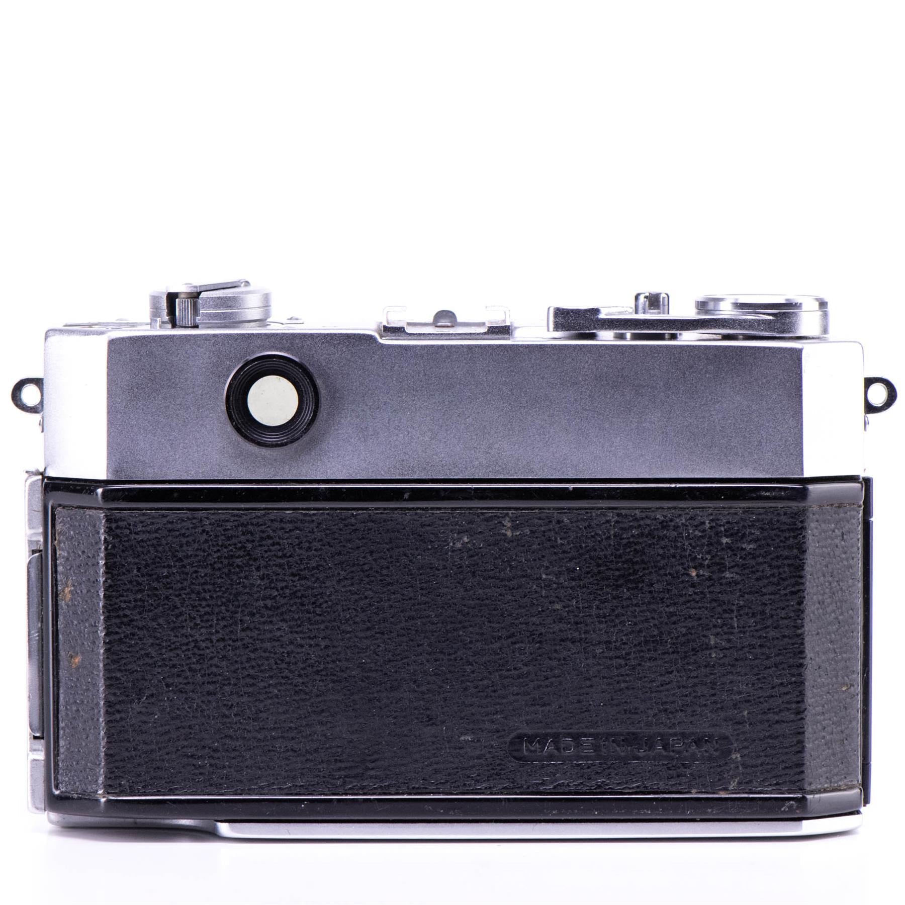 Taron VL Camera | Taronar F.C. 45mm f1.8 | White | Japan | 1959 | Not working