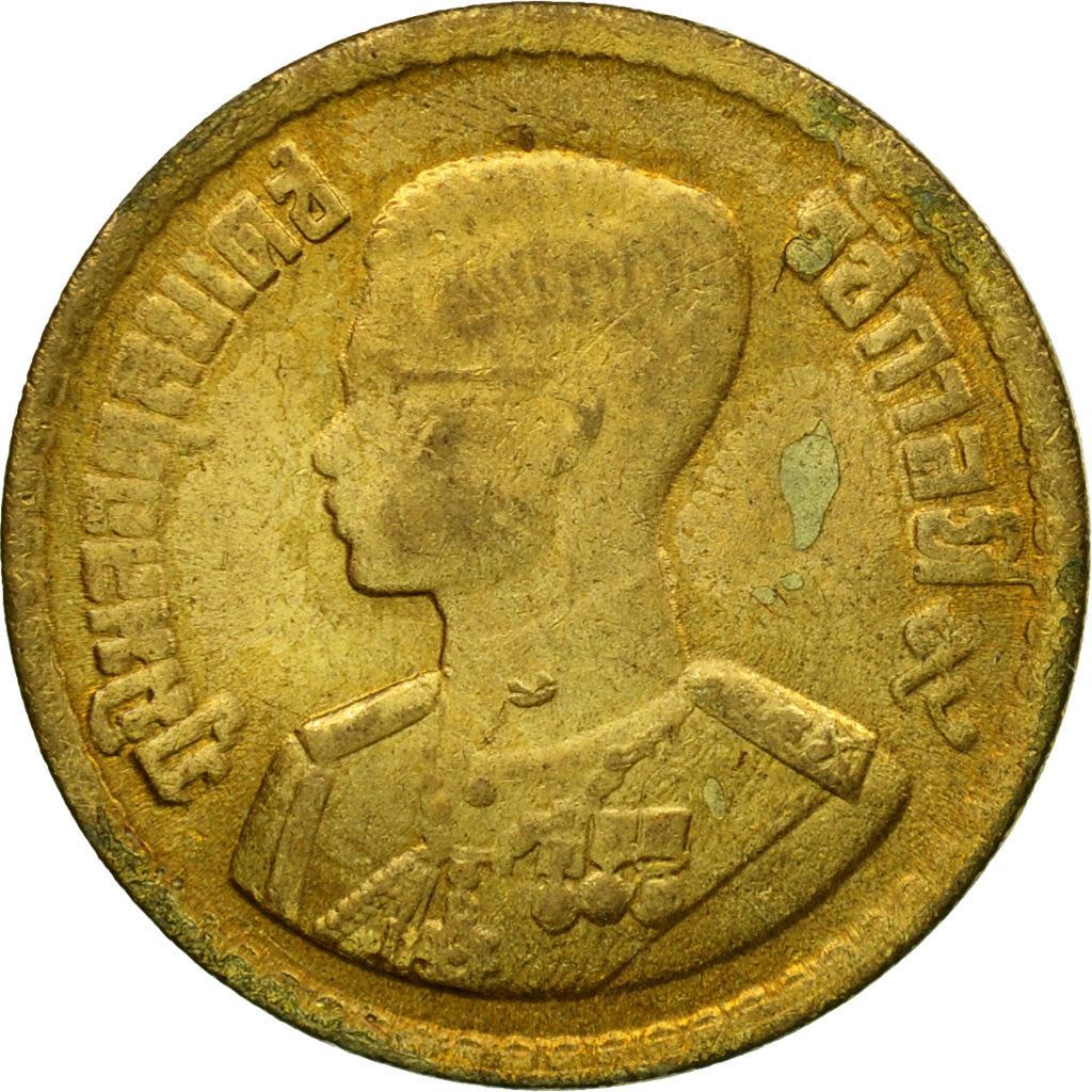 Thailand | 10 Satang Coin | Rama IX | Y:79 | 1957