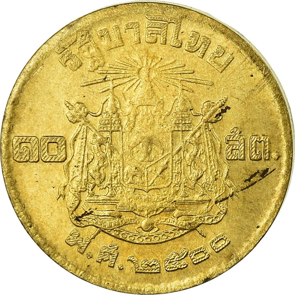 Thailand | 10 Satang Coin | Rama IX | Y:79 | 1957