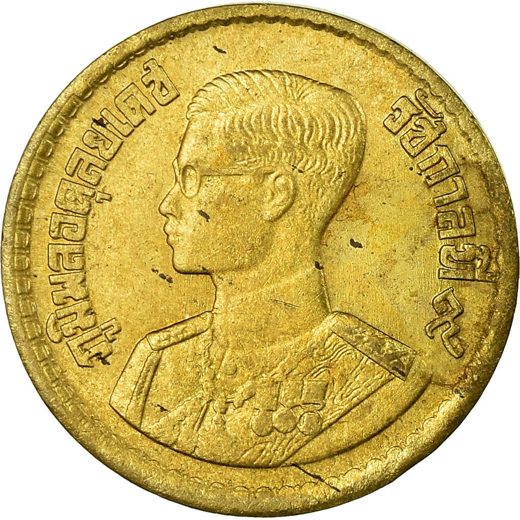 Thailand | 10 Satang Coin | Rama IX | Y:79 | 1957