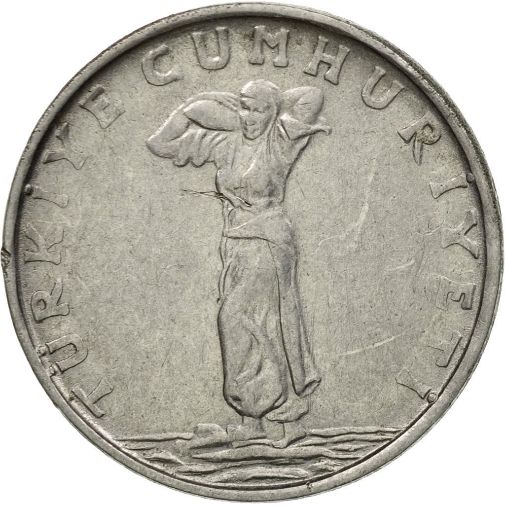 Turkey | 25 Kuruş Coin | KM892.3| 1959