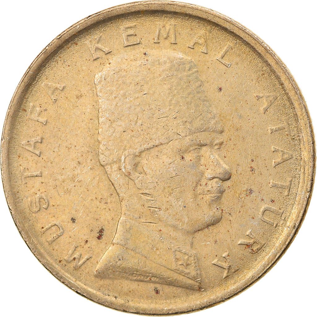 Turkey Coin Turkish 100 000 Lira | 75th Anniversary | Mustafa Kemal Ataturk | KM1078 | 1999 - 2000