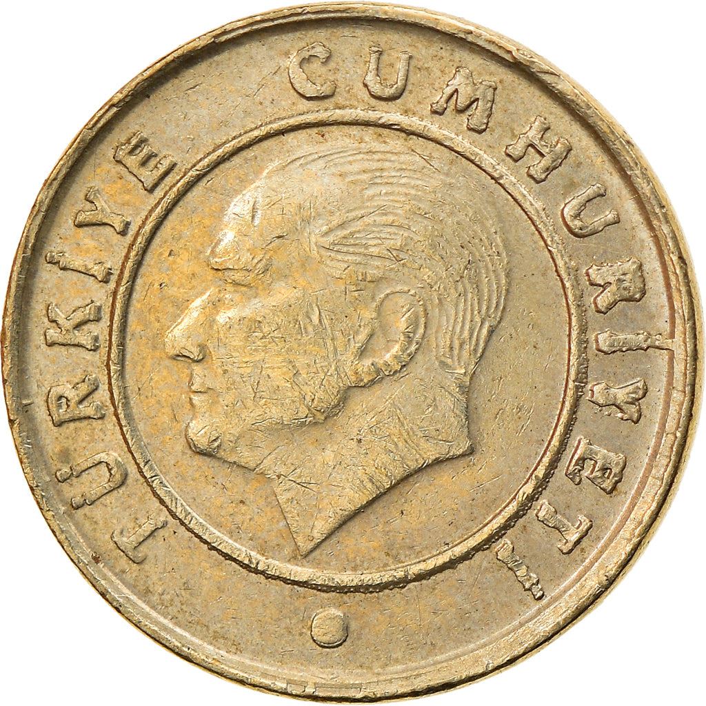 Turkey Coin Turkish 5 Kurus | President Mustafa Kemal Ataturk | KM1240 | 2009 - 2021