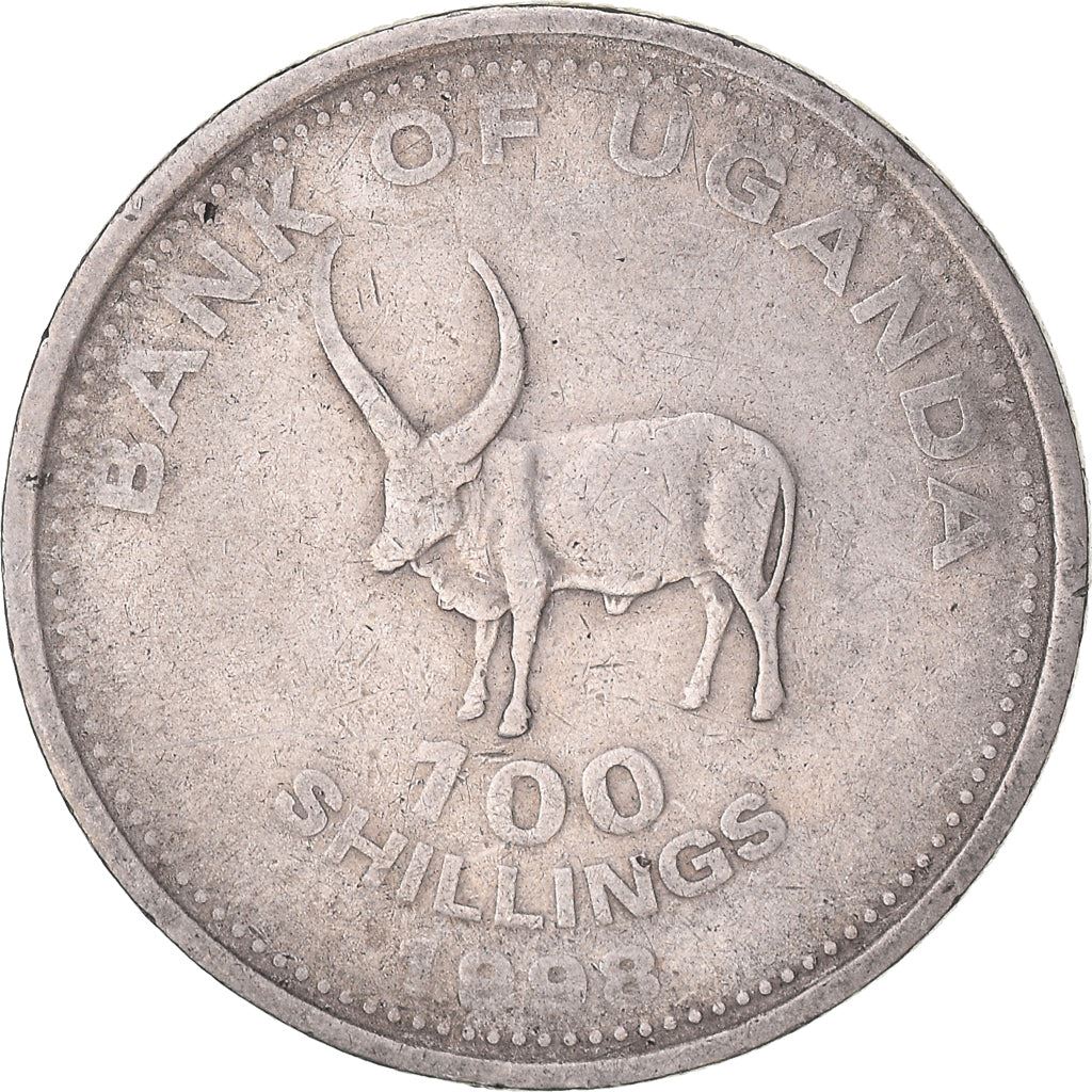 Uganda | 100 Shillings Coin | African Bull | KM67 | 1998 - 2008