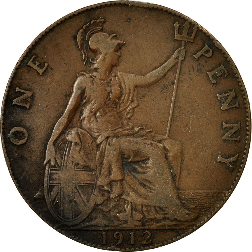 United Kingdom 1 Penny - George V | Coin KM810 1911 - 1926