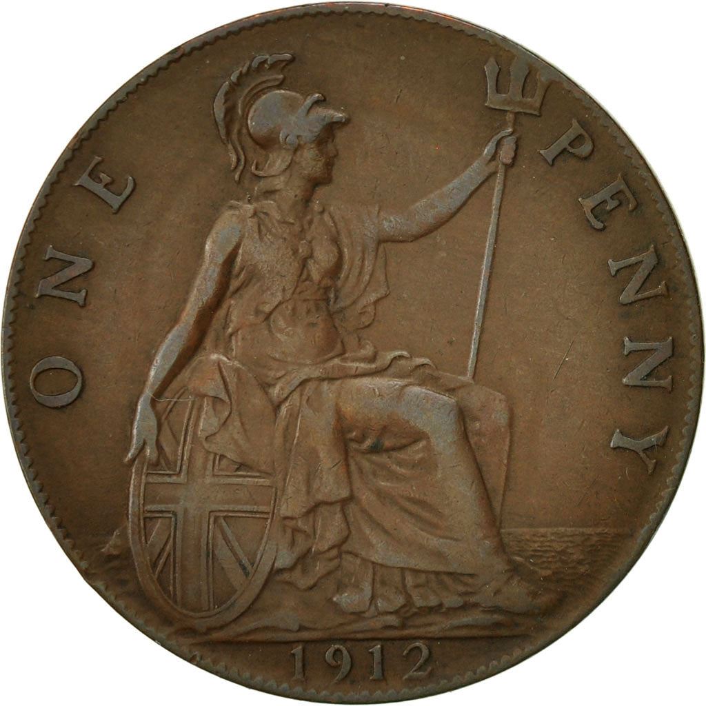 United Kingdom 1 Penny - George V | Coin KM810 1911 - 1926