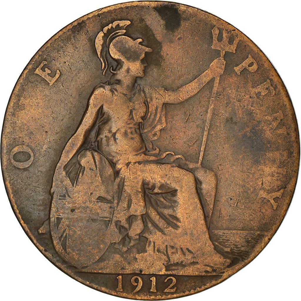 United Kingdom 1 Penny - George V | Coin KM810 1911 - 1926