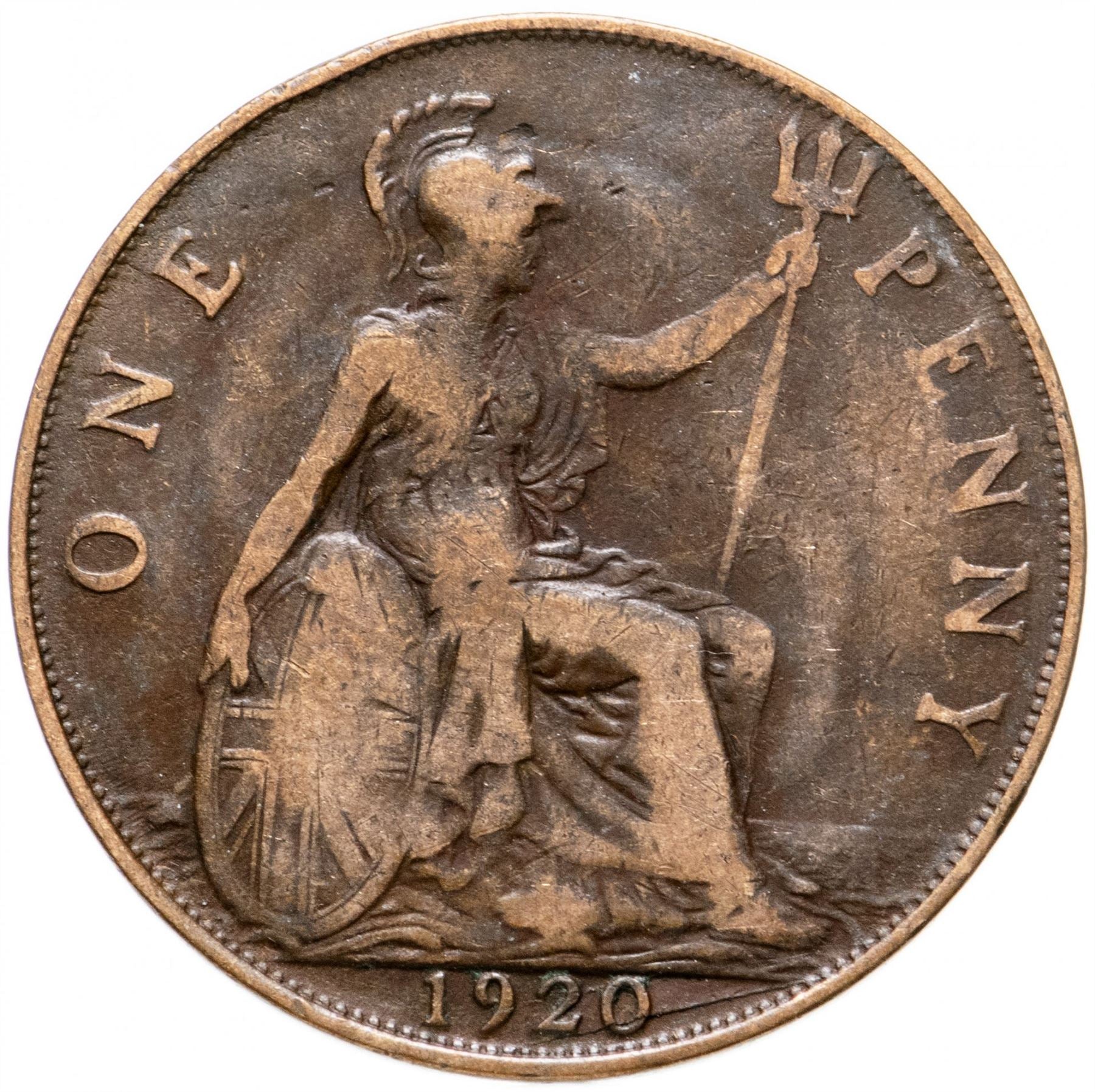 United Kingdom 1 Penny - George V | Coin KM810 1911 - 1926