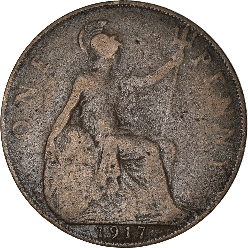 United Kingdom 1 Penny - George V | Coin KM810 1911 - 1926