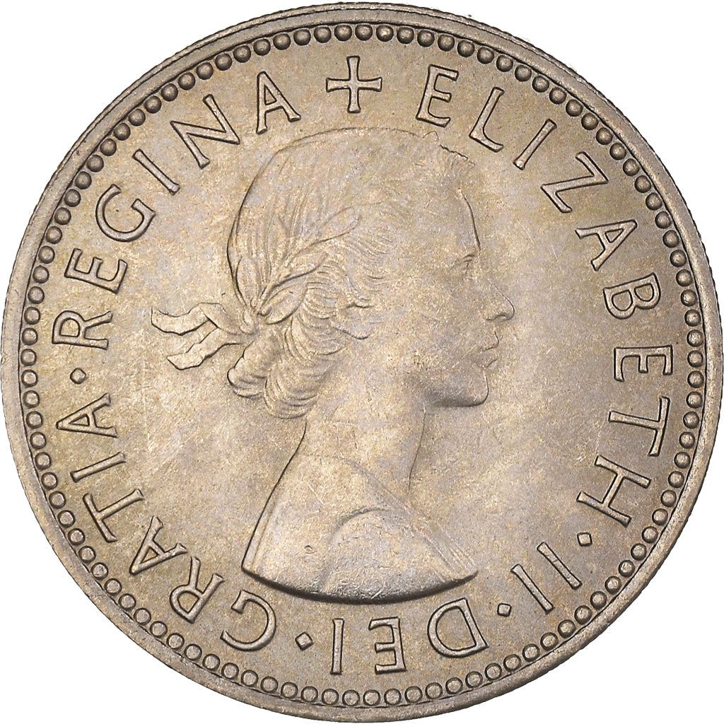 United Kingdom 1 Shilling - Elizabeth II Scottish shield | no 'BRITT:OMN' | Coin KM905 1954 - 1970