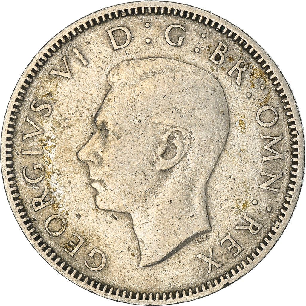 United Kingdom 1 Shilling - George VI English crest | with 'IND:IMP' | Coin KM863 1947 - 1948