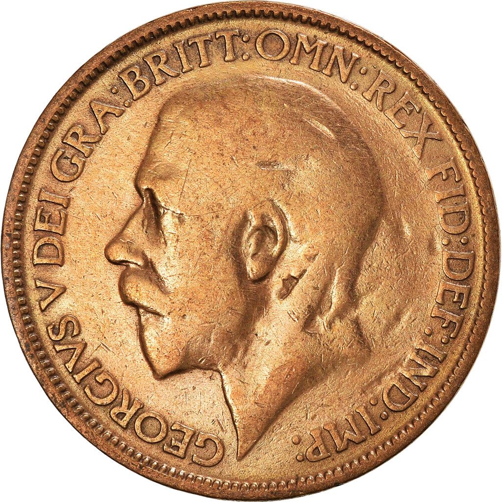 United Kingdom ½ Penny - George V | Coin KM809 1911 - 1925