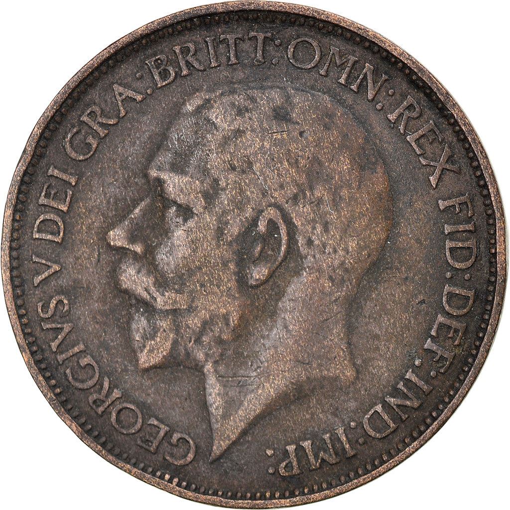 United Kingdom ½ Penny - George V | Coin KM809 1911 - 1925