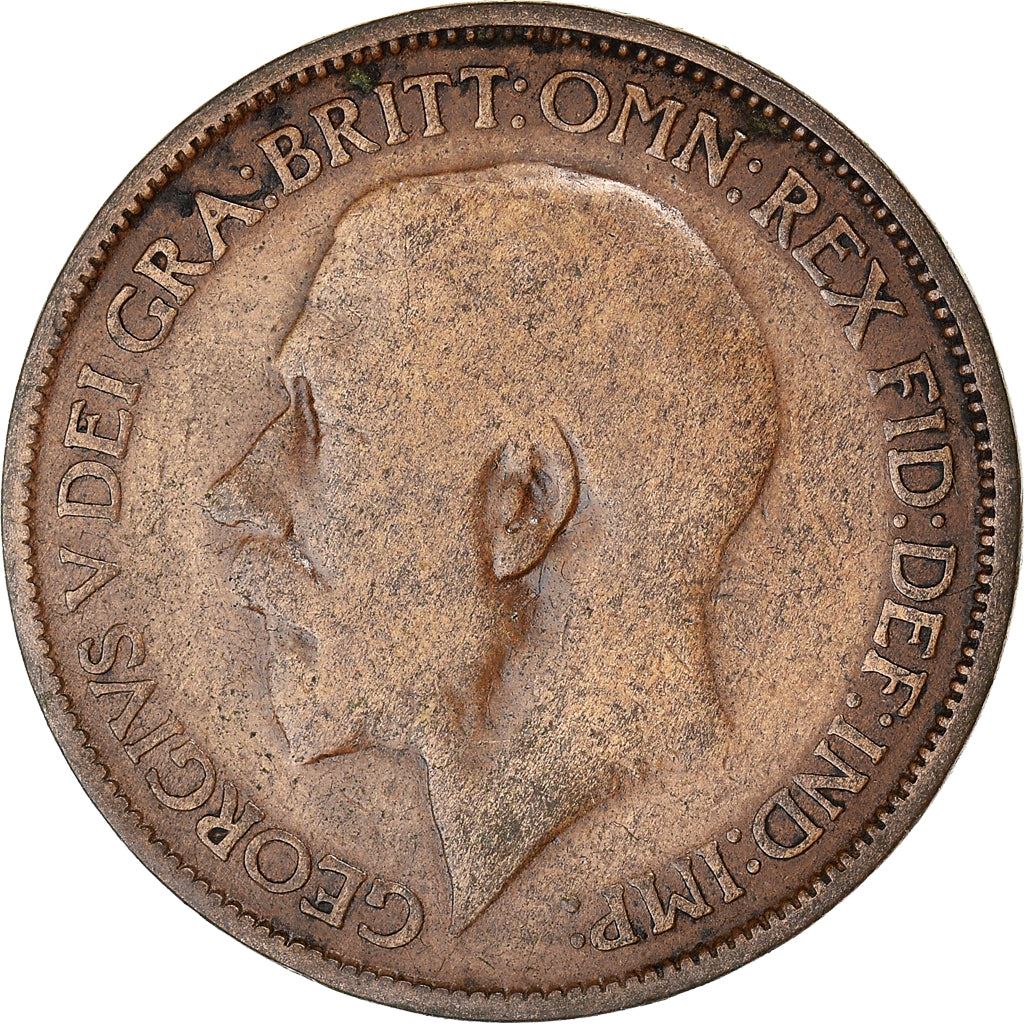 United Kingdom ½ Penny - George V | Coin KM809 1911 - 1925