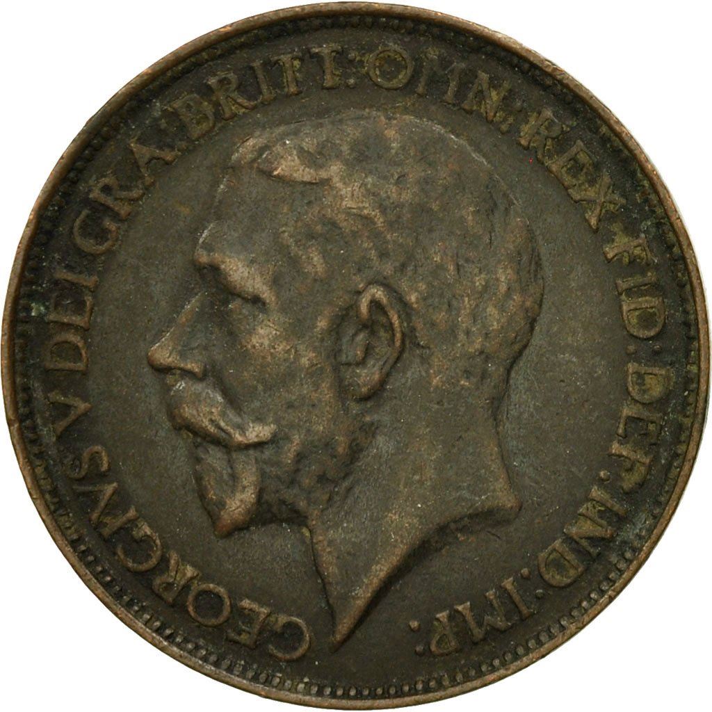 United Kingdom ½ Penny - George V | Coin KM809 1911 - 1925