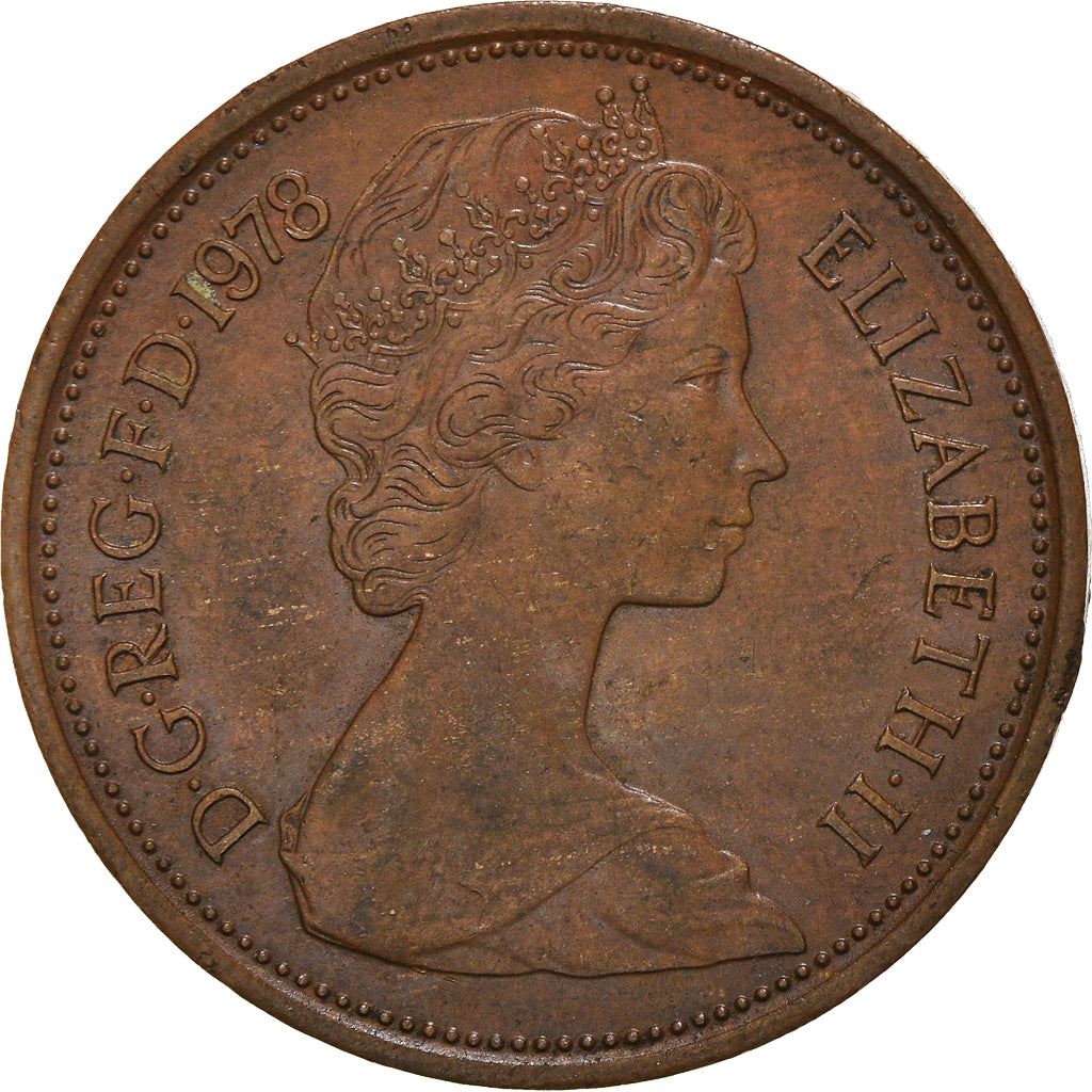 United Kingdom 2 New Pence - Elizabeth II 2nd portrait | Coin KM916 1971 - 1981