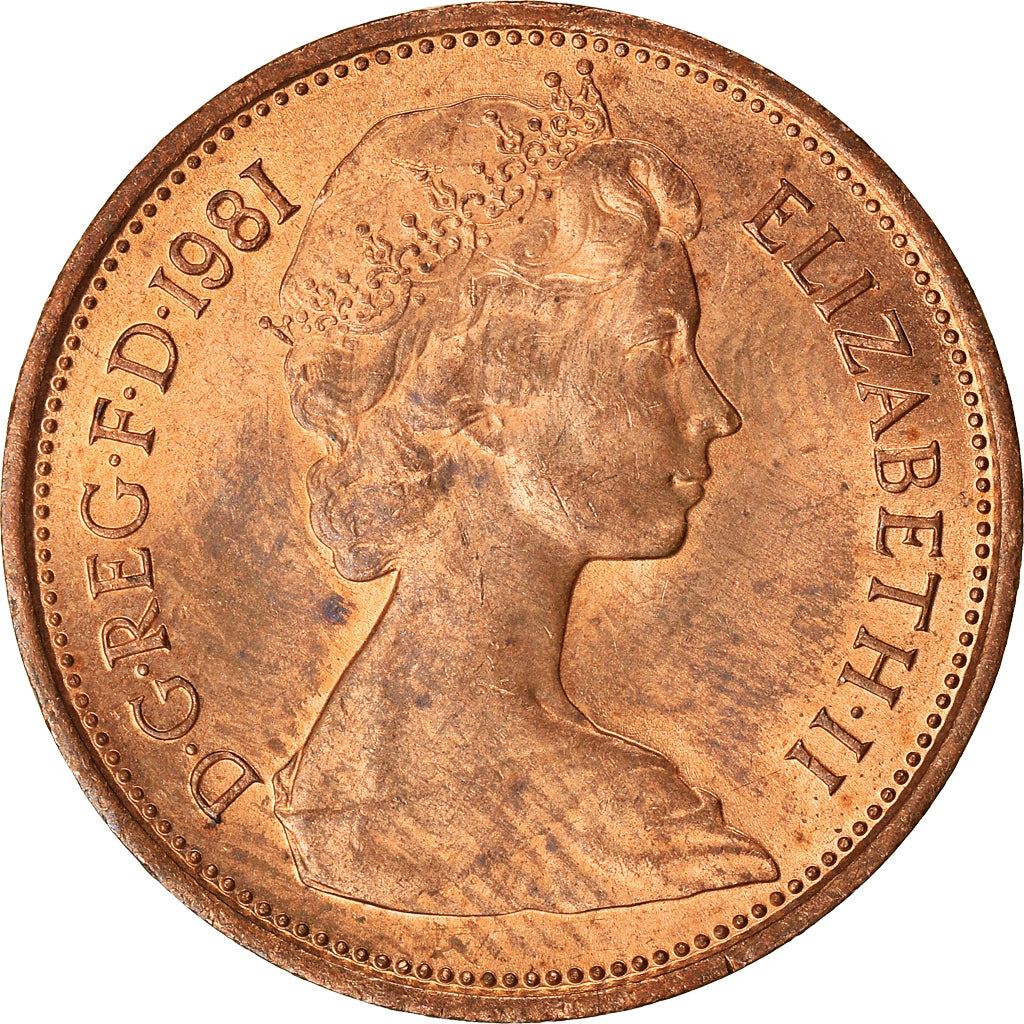 United Kingdom 2 New Pence - Elizabeth II 2nd portrait | Coin KM916 1971 - 1981