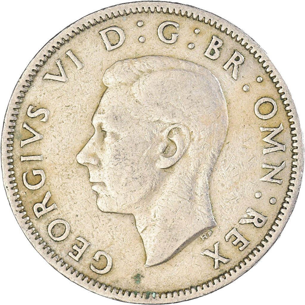 United Kingdom 2 Shillings - George VI without 'IND:IMP' | Coin KM878 1949 - 1951