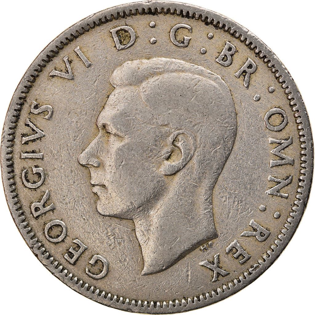 United Kingdom 2 Shillings - George VI without 'IND:IMP' | Coin KM878 1949 - 1951