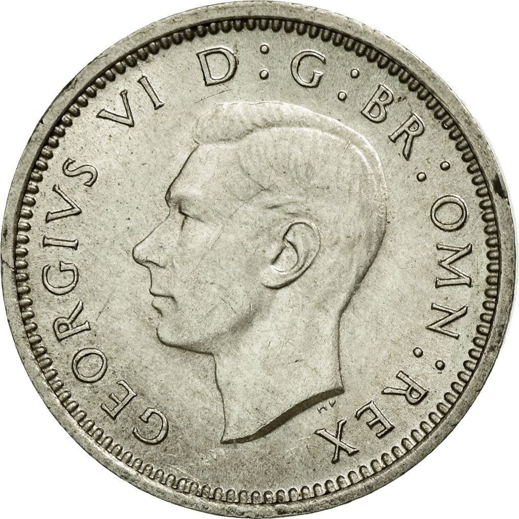 United Kingdom 3 Pence Coin | George VI incl. Colonial | 1937 - 1945