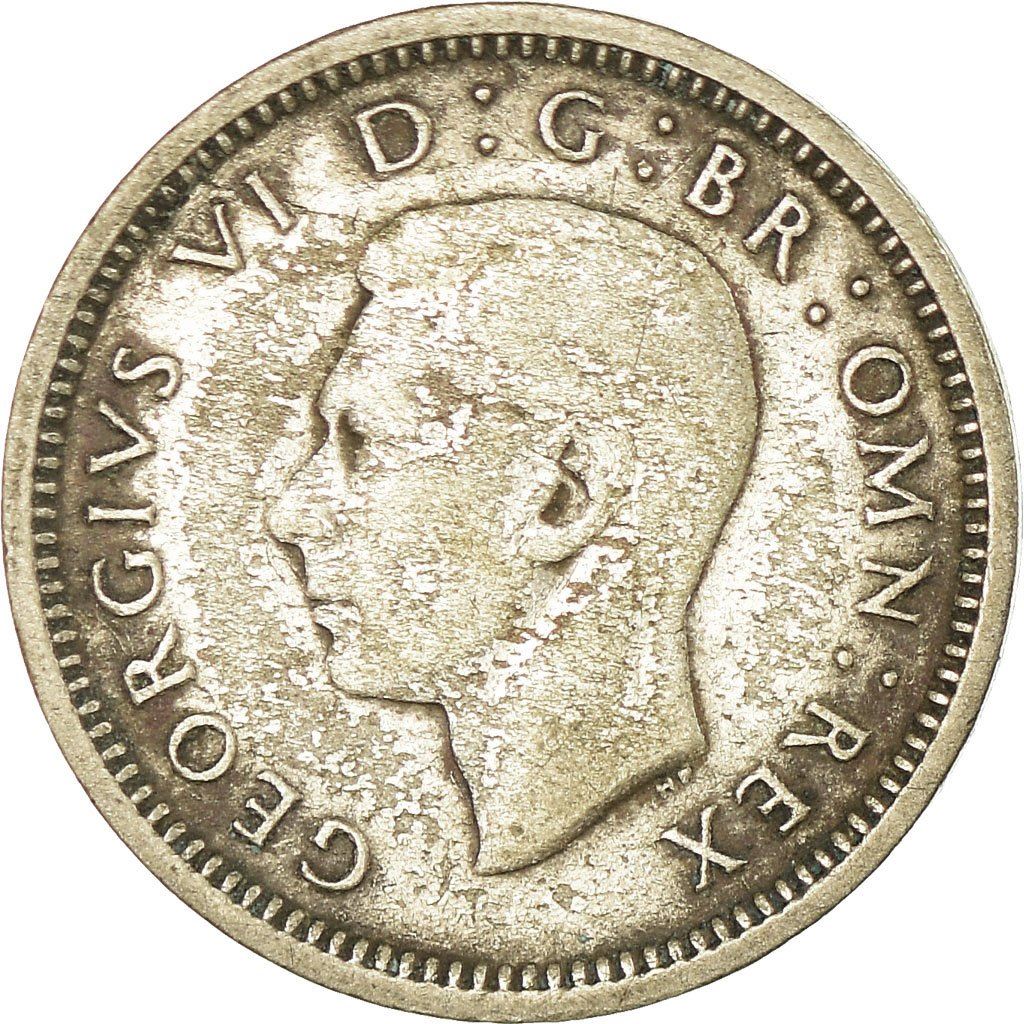 United Kingdom 3 Pence Coin | George VI incl. Colonial | 1937 - 1945