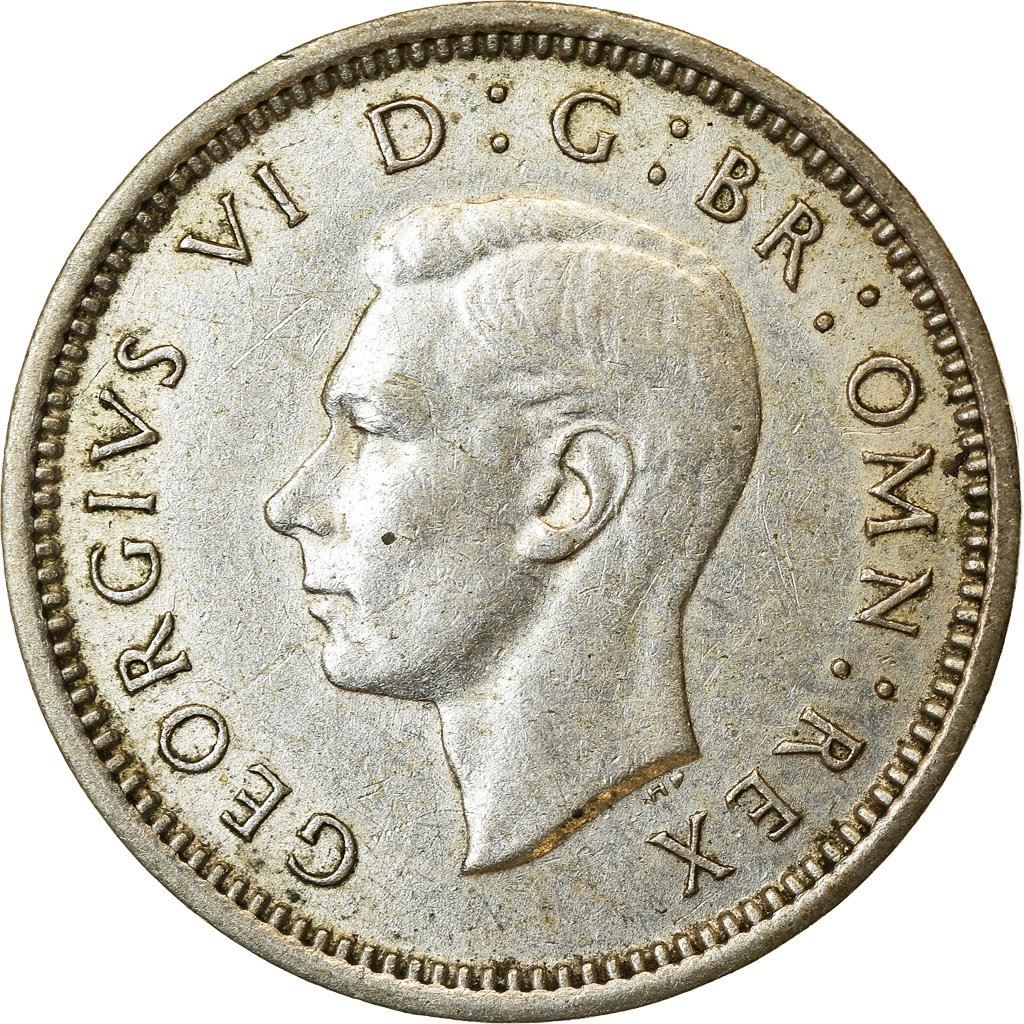 United Kingdom 3 Pence Coin | George VI incl. Colonial | 1937 - 1945