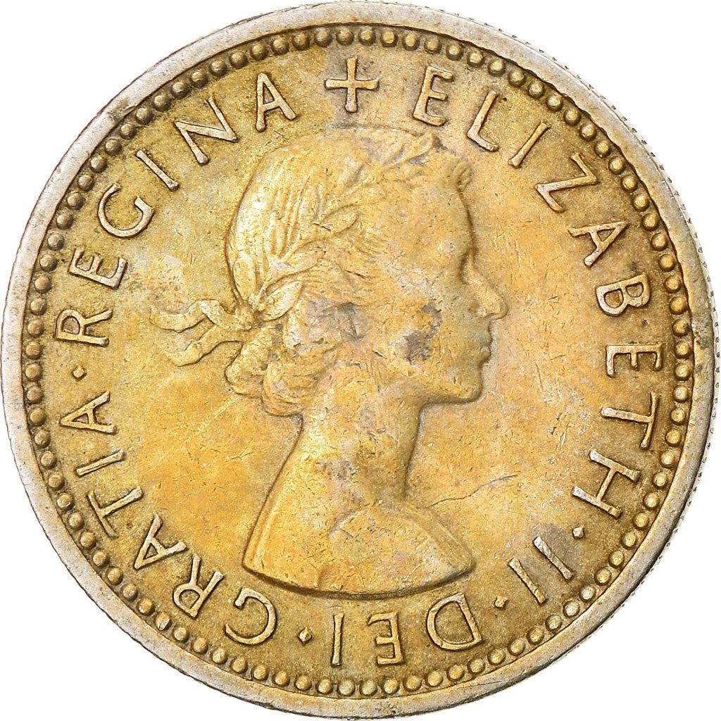 United Kingdom 6 Pence - Elizabeth II 1st portrait | no 'BRITT:OMN' | Coin KM903 1954 - 1970