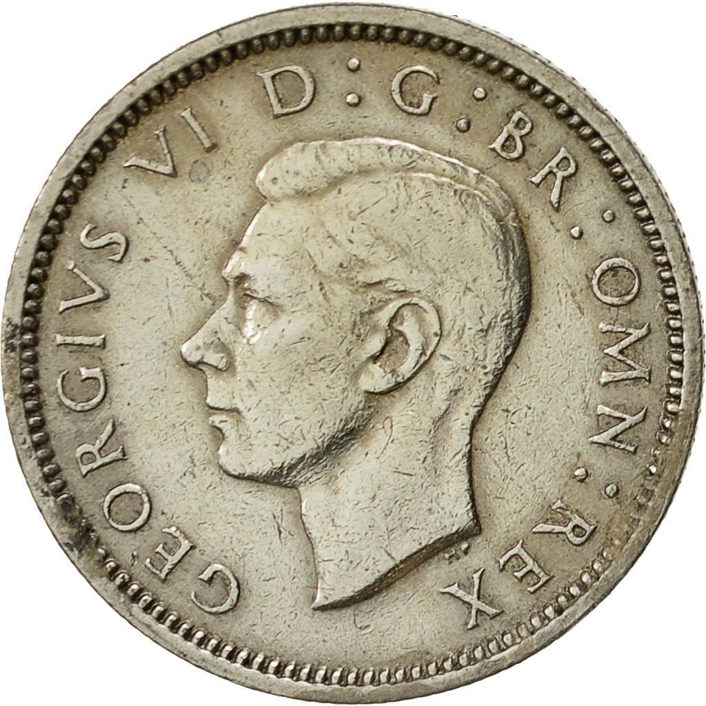 United Kingdom 6 Pence - George VI 3rd coinage | Coin KM875 1949 - 1952