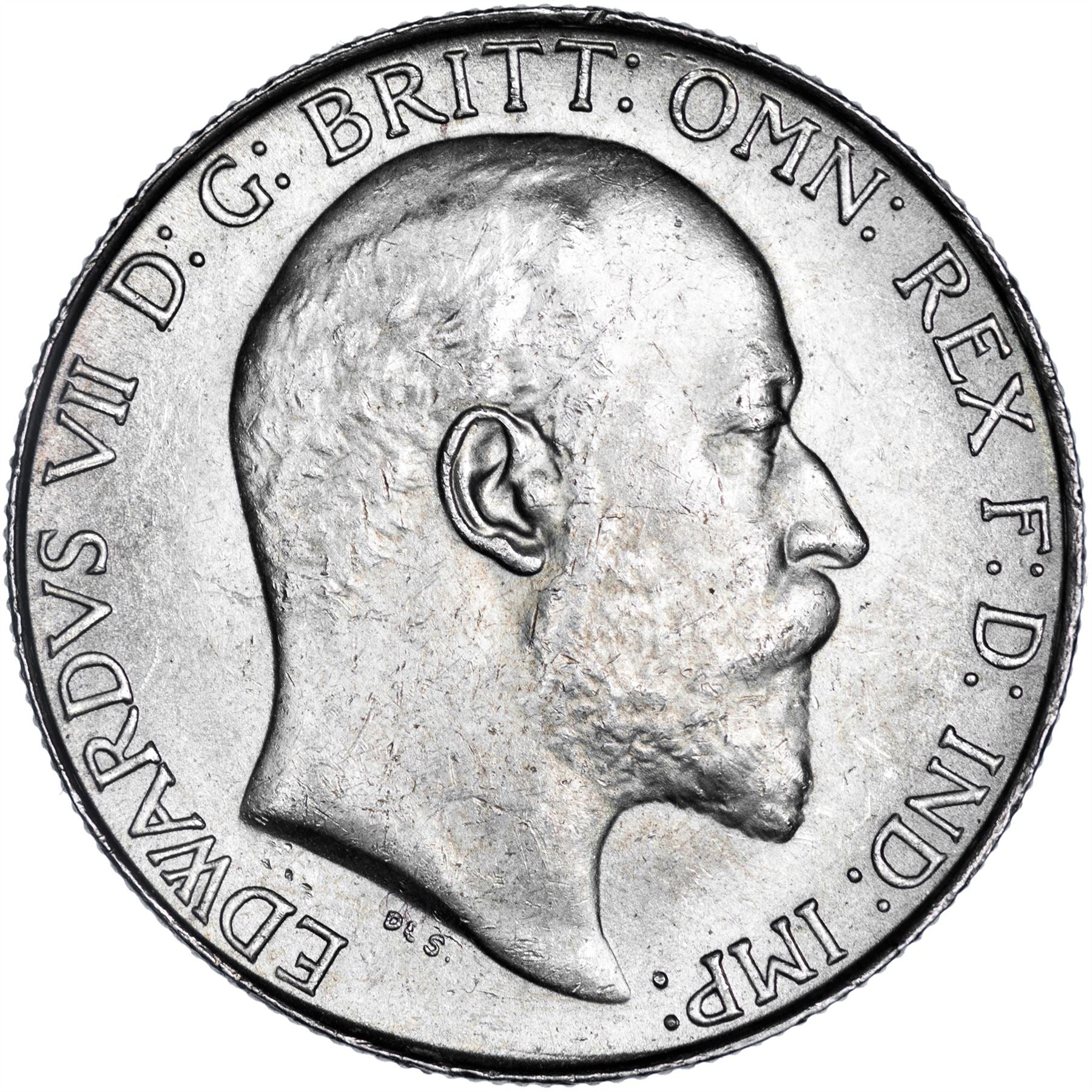 United Kingdom | British 1 Florin Coin | King Edward VII | Silver | Lady Britannia | KM801 | 1902 - 1910